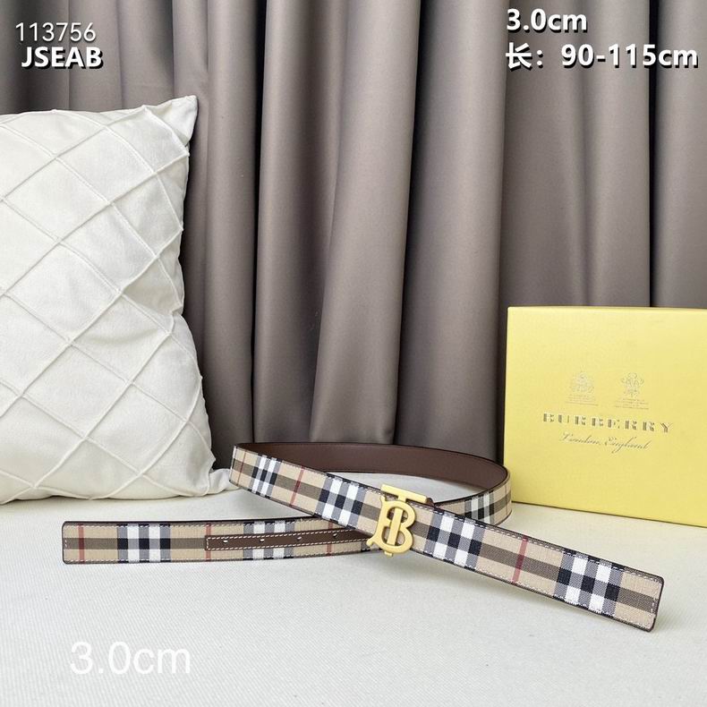 Burberry belt 30mmX90-115cm 8L01